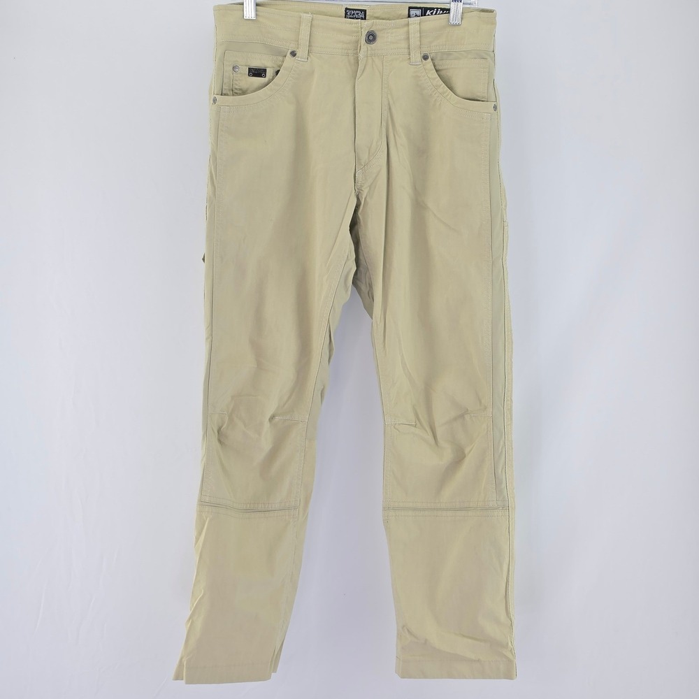 Kuhl Men 32x34 Tan Outdoor Tactical Hiking Workwear Canvas Utility Pants 6653 - Picture 15 of 16